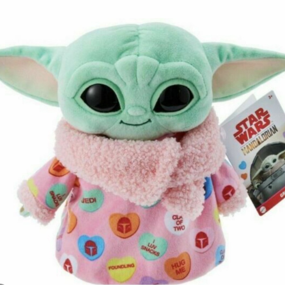 Candy Hearts Valentine Day Baby Yoda/Grogu